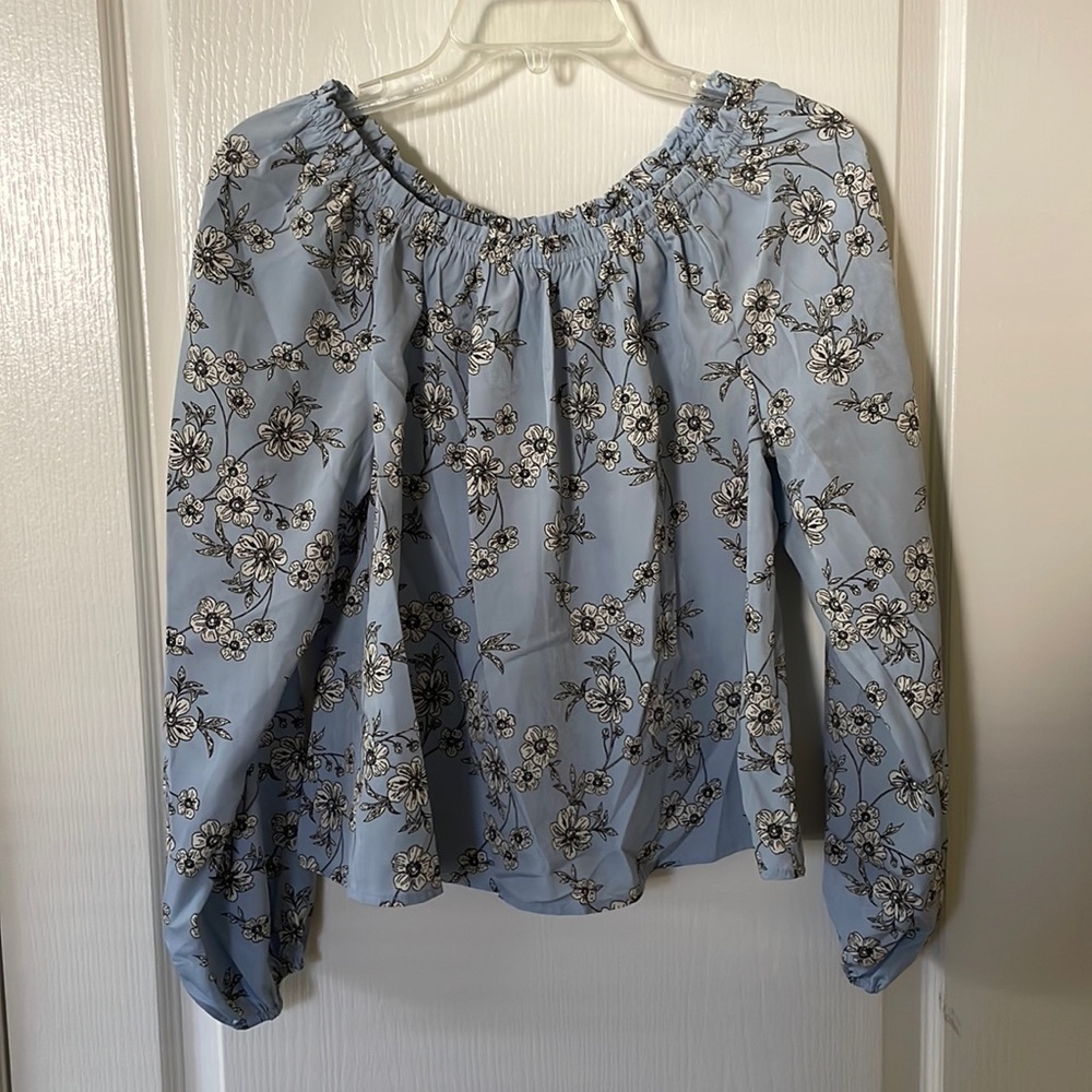 Sanctuary | XS | Blue Floral Blouse